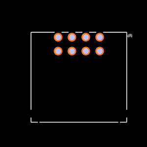 74164-0108 Footprint