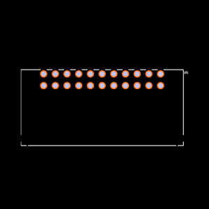 74164-0122 Footprint