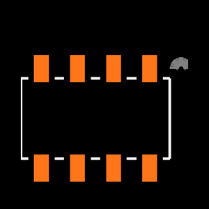 87381-0863 Footprint