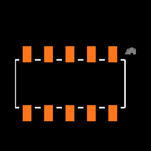 87381-1064 Footprint
