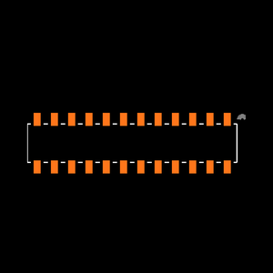 87381-2463 Footprint