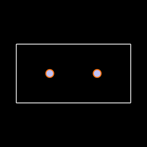 ECW-F2W105RJA Footprint