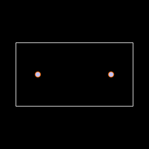 ECW-F4185HLB Footprint
