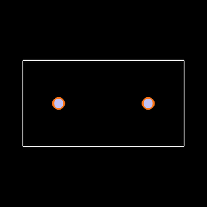 ECW-F4334HLB Footprint