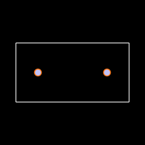 ECW-F4564HLB Footprint