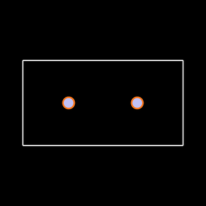 ECW-FD2W155K4 Footprint