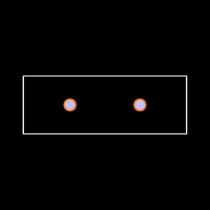 ECW-FD2W564JB Footprint