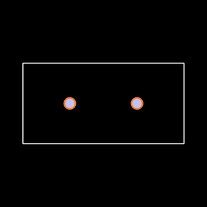 ECW-H20392RHV Footprint