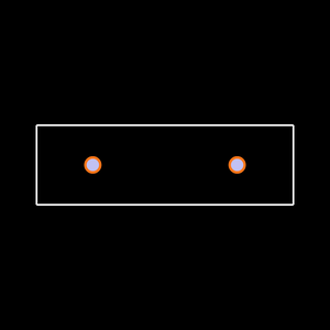 ECW-HA3C302HB Footprint