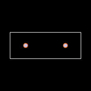 ECW-HA3C512HB Footprint