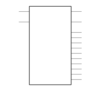 REC3-1205SRW/H/B/M/SMD-R Symbol