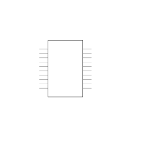 HLE-110-02-S-DV-LC-P-TR Symbol