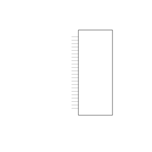 TMM-118-01-L-Q-RA Symbol