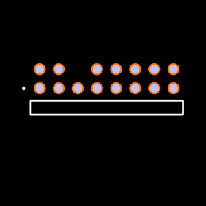 TMM-108-01-G-D-RA-006 Footprint