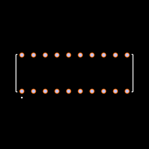 BCS-110-T-S-HE Footprint