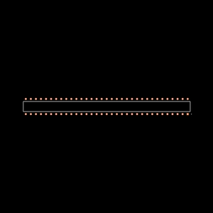 BCS-133-L-D-PE-BE Footprint