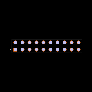 DW-10-13-G-D-735-LL Footprint
