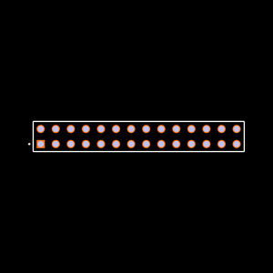 DW-14-19-G-D-1015 Footprint