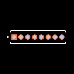 DWM-08-61-L-S-700 Footprint