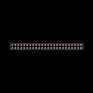ESQ-124-23-L-T Footprint