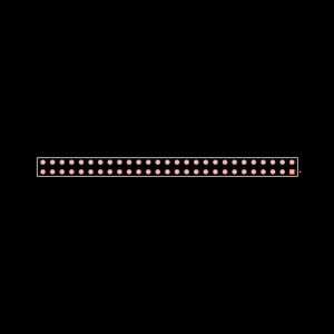 ESQ-127-37-G-T Footprint