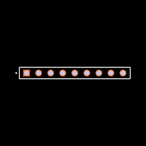 ESW-109-33-S-S-LL Footprint