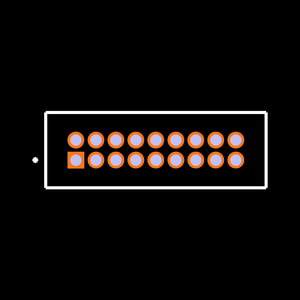 FTSH-109-03-L-D-ES Footprint