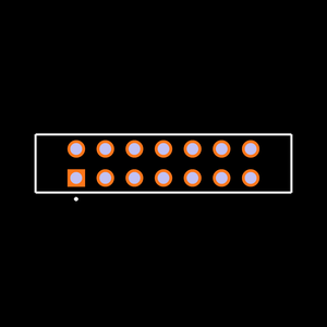 HCMD-07-D-19.00-02-S-G Footprint