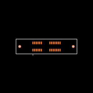 HSEC8-113-01-SM-DV-A-L Footprint