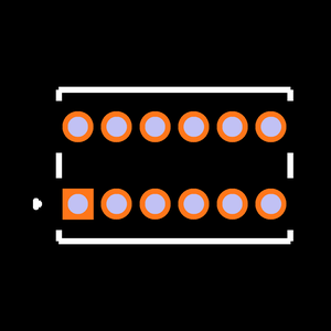 HTMS-106-01-S-D Footprint