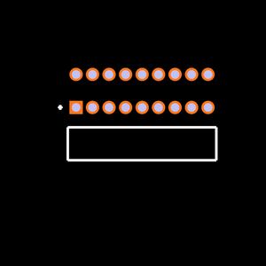 HTMS-109-01-S-D-RA Footprint