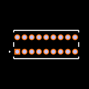 HTMS-109-01-S-D Footprint