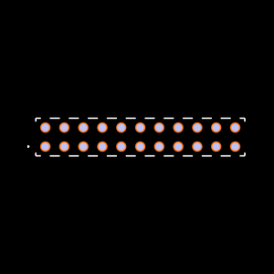 HTSW-111-13-G-D Footprint