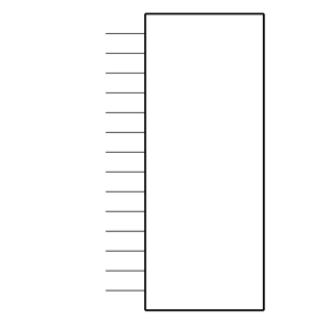 HTSW-114-09-L-S-RA Symbol