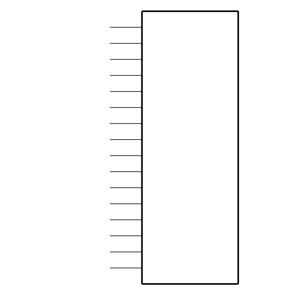 HTSW-116-17-T-S Symbol