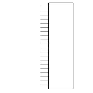 HTSW-120-19-T-S-LL Symbol