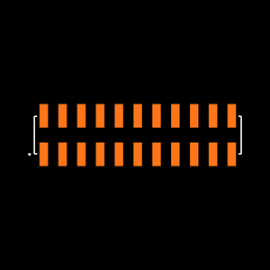HW-11-11-L-D-600-SM-A Footprint