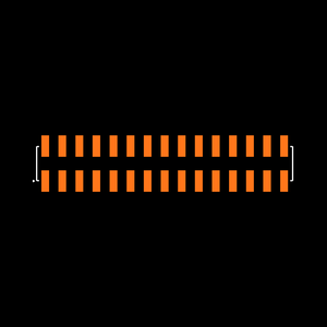 HW-15-09-LM-D-400-SM-A Footprint