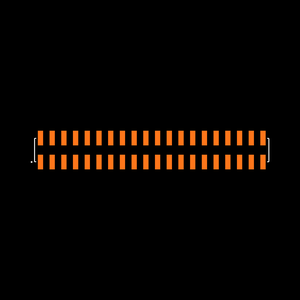 HW-20-17-L-D-260-SM-A Footprint