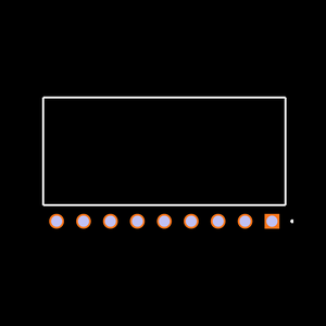 LCW-109-15-L-S-300-RA Footprint