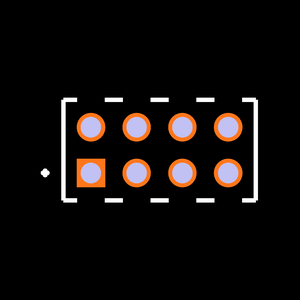 MTMM-104-08-F-D-330 Footprint