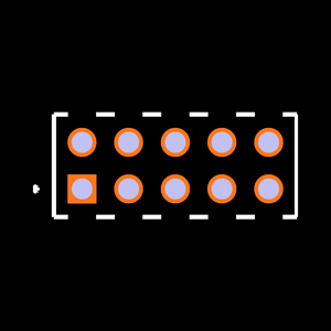 MTMM-105-11-G-D-393 Footprint