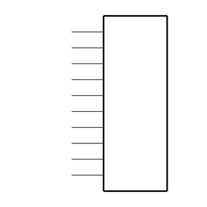 PEC-10-01-T-S Symbol