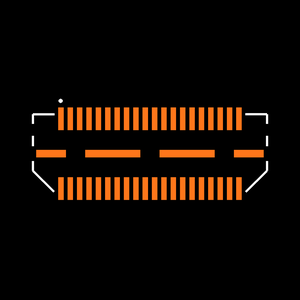 QTE-020-06-L-D-LC Footprint