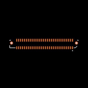 SEML-130-02-03.0-FG-D-WT Footprint