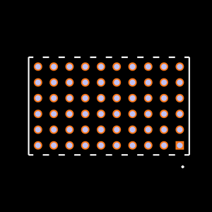 SQW-110-01-H-6 Footprint