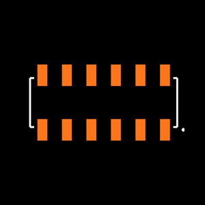 SSM-106-S-DV-M-TR Footprint