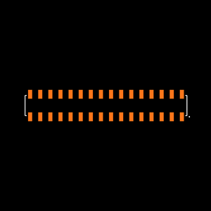 SSM-116-LM-DV-P-TR Footprint