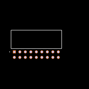 SSQ-109-03-S-D-RA Footprint