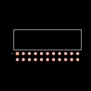 SSW-111-03-S-D-RA Footprint